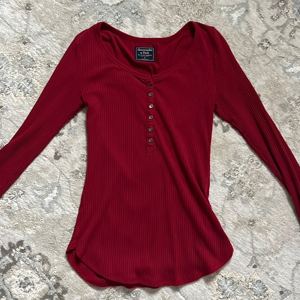 Abercrombie Long Sleeve Henley